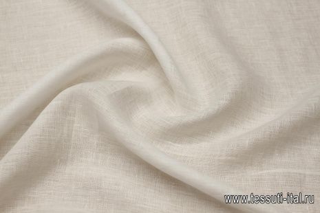 Лен (о) белый - итальянские ткани Тессутидея арт. 16-0947