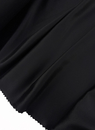 Пальтовая кашемир+шерсть (о) черная - в интернет-магазине тканей Тессутидея арт. 09-2202