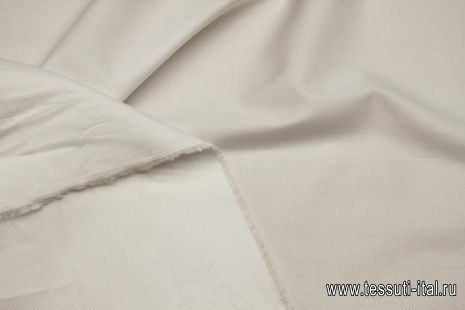 Сорочечная пике (о) белая  - итальянские ткани Тессутидея арт. 01-7498