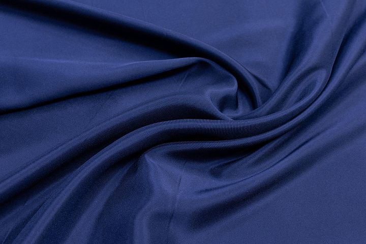 Подкладочная (о) синяя - итальянские ткани Тессутидея арт. 07-1219