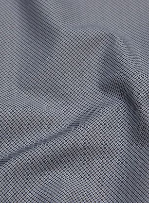 Сорочечная (н) серо-черный геометрический принт - в интернет-магазине тканей Тессутидея арт. 01-6337