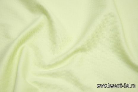 Жаккард стрейч (о) салатовый - итальянские ткани Тессутидея арт. 01-6705