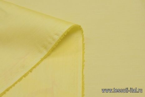 Сорочечная стрейч (о) желтая - итальянские ткани Тессутидея арт. 01-6593