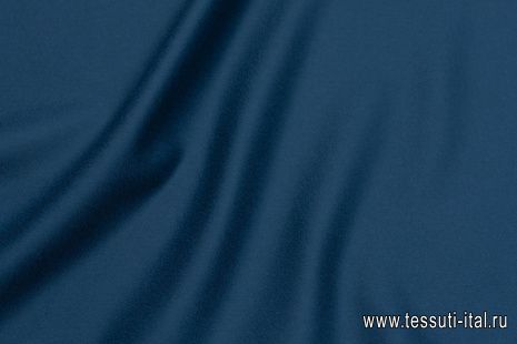 Пальтовая двухслойная (о) синяя - итальянские ткани Тессутидея арт. 09-1965