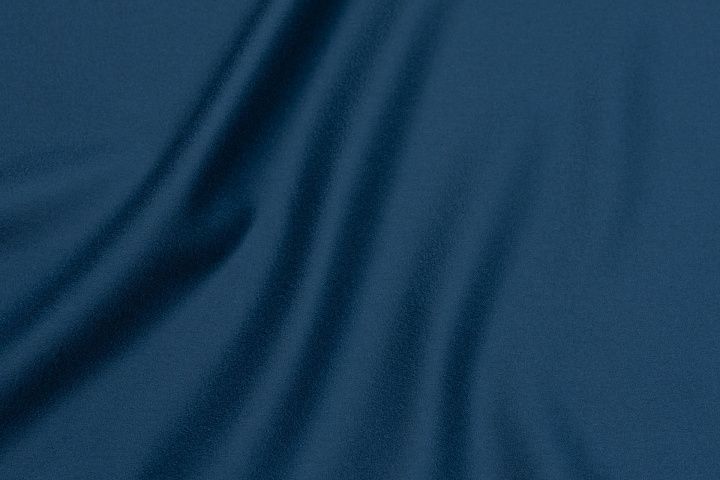 Пальтовая двухслойная (о) синяя - итальянские ткани Тессутидея арт. 09-1965