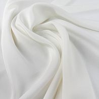 Плательная фактурная шелк+вискоза (о) айвори - итальянские ткани Тессутидея арт. 10-3773