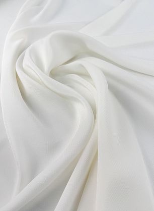 Плательная фактурная шелк+вискоза (о) айвори - в интернет-магазине тканей Тессутидея арт. 10-3773