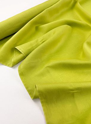 Лен сорочечный (о) лаймовый - в интернет-магазине тканей Тессутидея арт. 16-1143