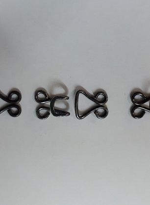 Крючок металл в ассортименте - в интернет-магазине тканей Тессутидея арт. F-4114