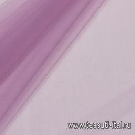 Плательная сетка (о) розово-фиолетовая - итальянские ткани Тессутидея арт. 03-5787