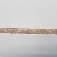 Кружево (о) бежевое ш-1,2см  - итальянские ткани Тессутидея арт. 01-4038