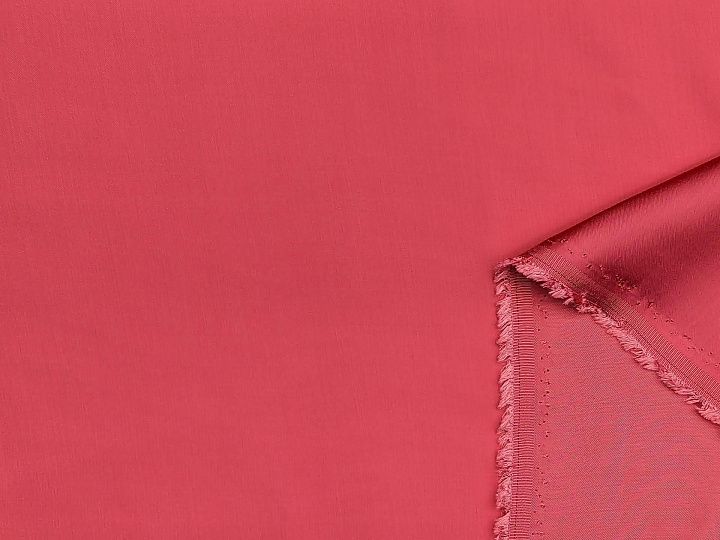 Плательная вискоза (о) брусничная - итальянские ткани Тессутидея арт. 04-1553
