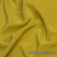 Крепдешин (о) горчичный - итальянские ткани Тессутидея арт. 10-1587