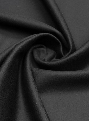Пальтовая двухслойная (о) черная - в интернет-магазине тканей Тессутидея арт. 09-2049