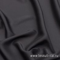 Плательная вискоза (о) черная - итальянские ткани Тессутидея арт. 04-1502