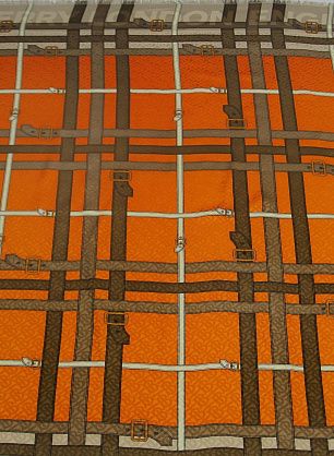 Шелк с шерстью купон-платок 140*140см  - итальянские ткани Тессутидея F-6229