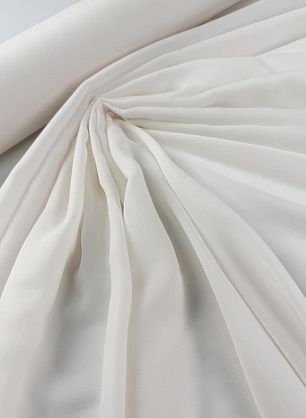 Крепдешин (о) айвори - в интернет-магазине тканей Тессутидея арт. 10-4566