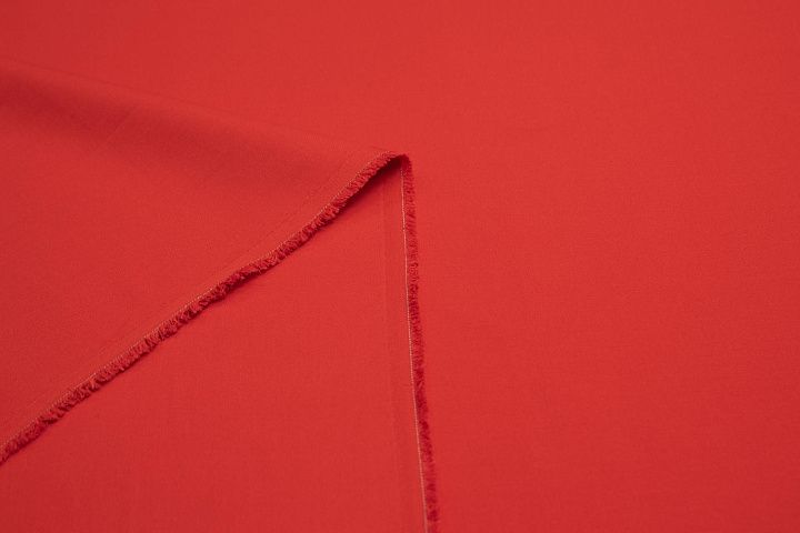 Плательная стрейч (о) морковная - итальянские ткани Тессутидея арт. 03-6297