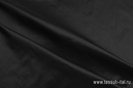 Тафта (о) черная - итальянские ткани Тессутидея арт. 10-4636