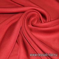 Крепдешин double (о) кирпичный - итальянские ткани Тессутидея арт. 02-5514