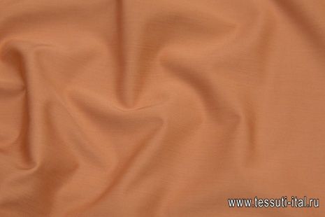 Хлопок костюмный (о) терракотовый - итальянские ткани Тессутидея арт. 01-6544