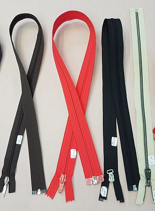 Молния пластик разъемная до 75 см - итальянские ткани Тессутидея F-0079