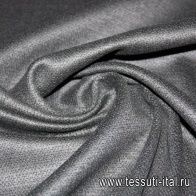 Пальтовая фактурная (о) черная Luisa Spagnoli - итальянские ткани Тессутидея арт. 09-0900