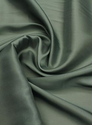 Подкладочная стрейч (о) серо-зеленая - в интернет-магазине тканей Тессутидея арт. 07-1449