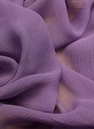 Шифон крэш (о) светло-сиреневый - в интернет-магазине тканей Тессутидея арт. 02-7632