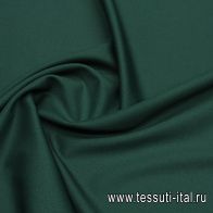 Костюмная стрейч (о) темно-зеленая - итальянские ткани Тессутидея арт. 05-4655