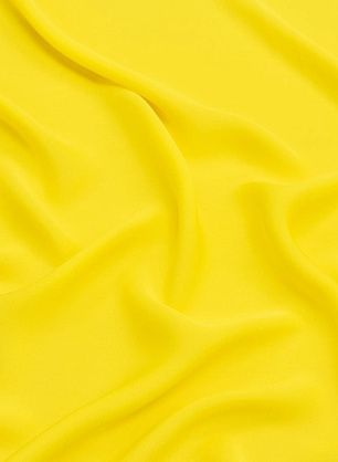 Крепдешин (о) желтый - в интернет-магазине тканей Тессутидея арт. 10-2071