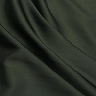 Подкладочная стрейч (о) темно-зеленая - итальянские ткани Тессутидея арт. 07-1533