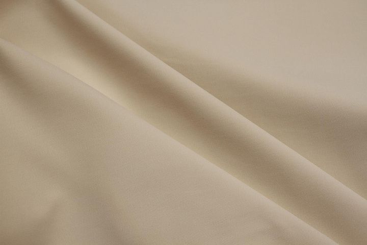 Плательная кади стрейч вискоза+ацетат (о) топленое молоко - итальянские ткани Тессутидея арт. 04-1774