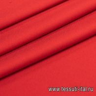 Плательная стрейч (о) красная - итальянские ткани Тессутидея арт. 04-1319