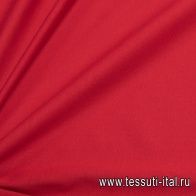 Трикотаж хлопок (о) красный - итальянские ткани Тессутидея арт. 12-1074