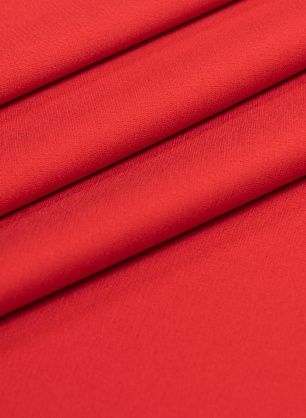 Плательная стрейч (о) красная - в интернет-магазине тканей Тессутидея арт. 04-1319