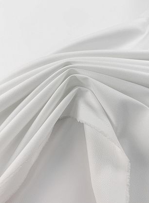 Хлопок пике стрейч (о) белый - в интернет-магазине тканей Тессутидея арт. 01-7701