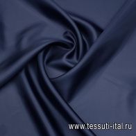 Подкладочная купра (о) темно-синяя - итальянские ткани Тессутидея арт. 08-1489