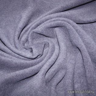 Трикотаж флис (о) фиолетовый - итальянские ткани Тессутидея арт. 13-0852