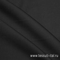 Костюмная шерсть (о) черная - итальянские ткани Тессутидея арт. 05-5028