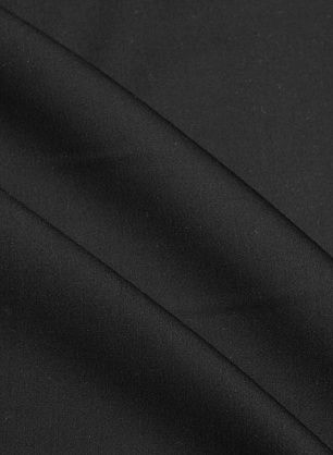 Костюмная шерсть (о) черная - в интернет-магазине тканей Тессутидея арт. 05-5028