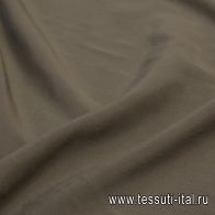 Шелк вареный стрейч (о) хаки - итальянские ткани Тессутидея арт. 10-1537