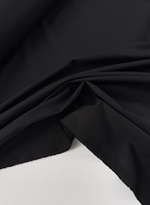 Хлопок костюмный (о) черный - в интернет-магазине тканей Тессутидея арт. 01-8062