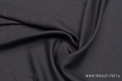 Лен (о) черный - итальянские ткани Тессутидея арт. 16-0798