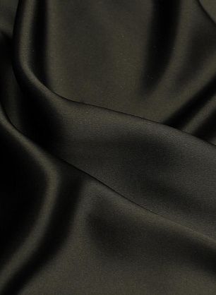 Шелк атлас (о) черный - в интернет-магазине тканей Тессутидея арт. 10-4434
