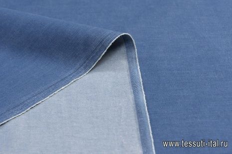 Джинса стрейч (о) голубая - итальянские ткани Тессутидея арт. 01-5759