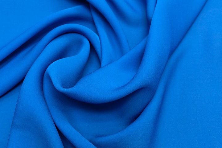 Шифон (о) светло-синий - итальянские ткани Тессутидея арт. 02-8829