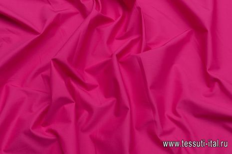 Сорочечная стрейч (о) фуксия - итальянские ткани Тессутидея арт. 01-7088
