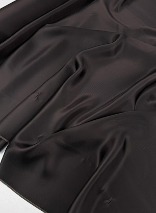 Подкладочная купра (о) темно-коричневая - в интернет-магазине тканей Тессутидея арт. 08-1691