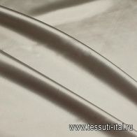 Шелк атлас (о) светло-серый - итальянские ткани Тессутидея арт. 10-4671